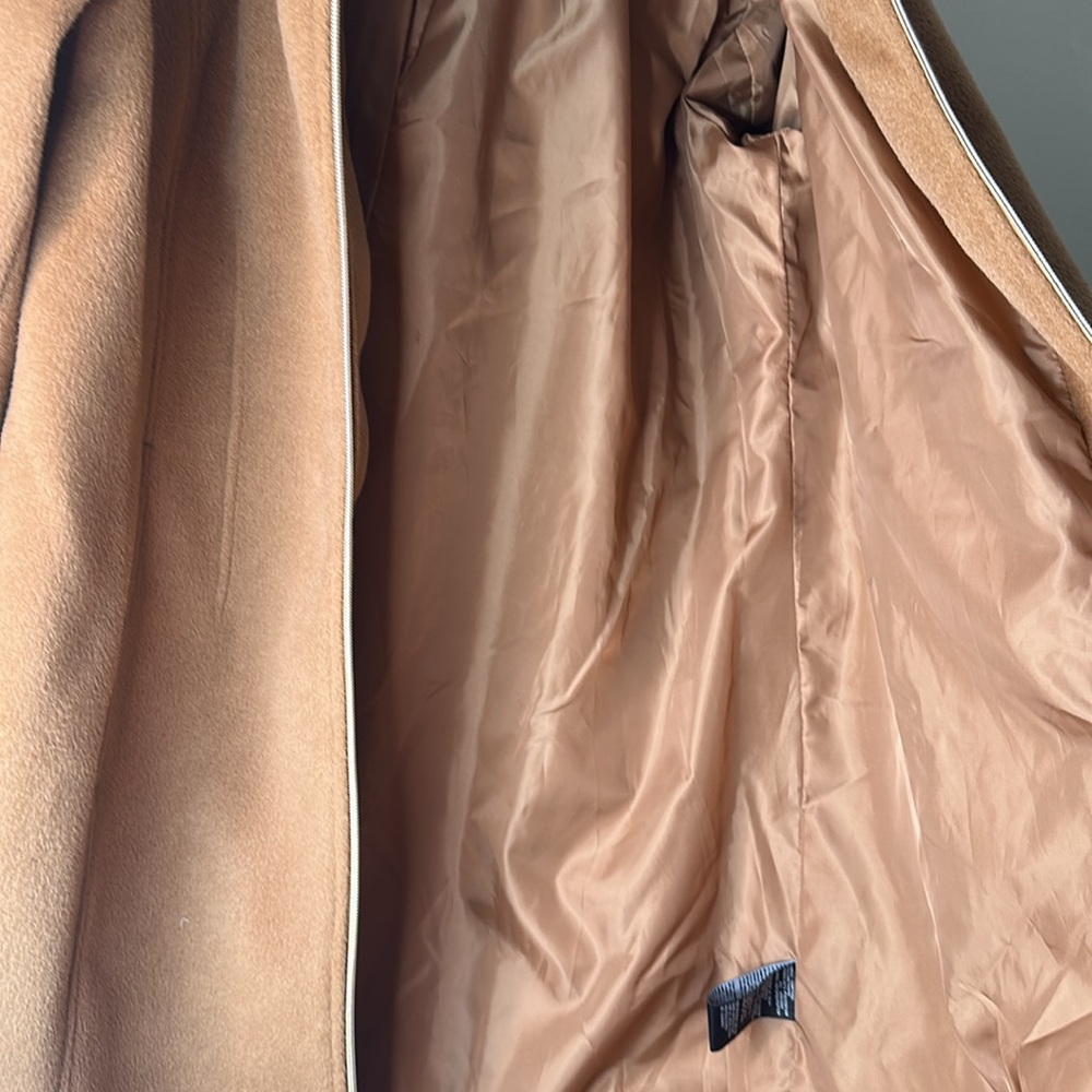 NWOT Jones New York Tan Hooded Coat Size XL - Picture 6 of 7